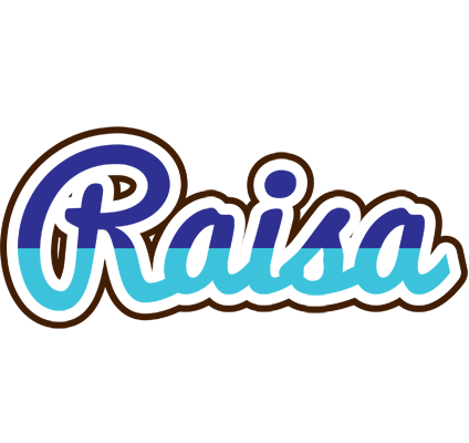 Raisa raining logo