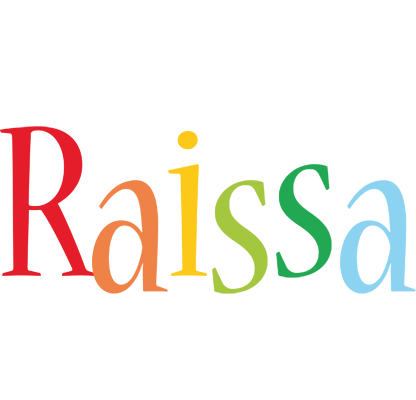 Raissa birthday logo