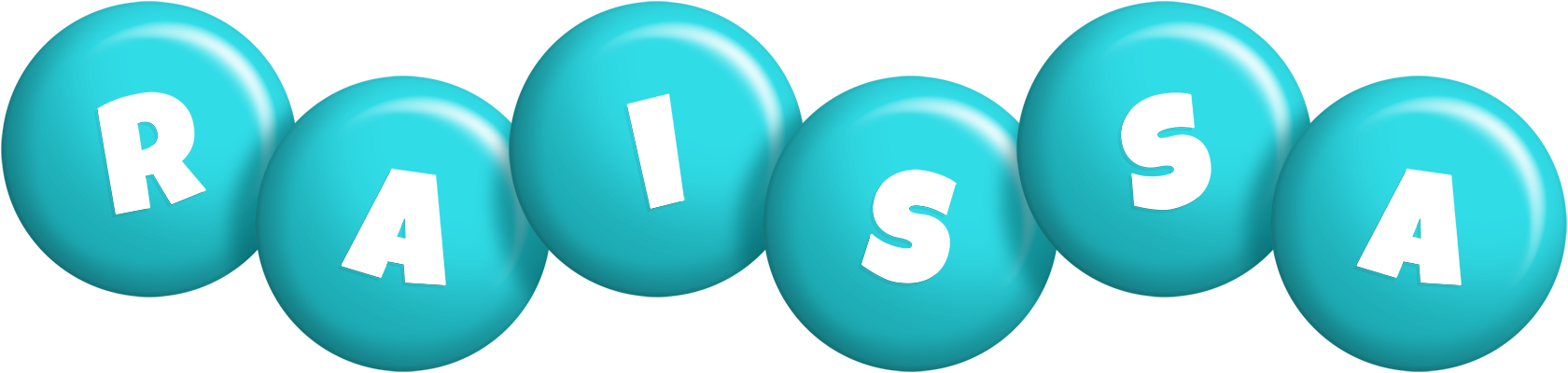 Raissa candy-azur logo