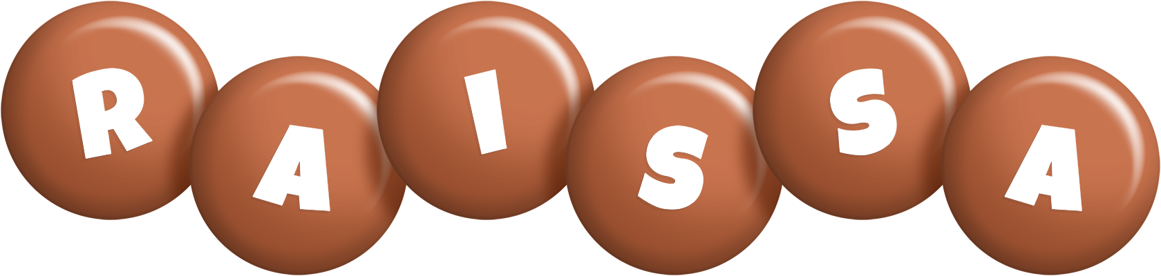 Raissa candy-brown logo