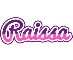 Raissa cheerful logo