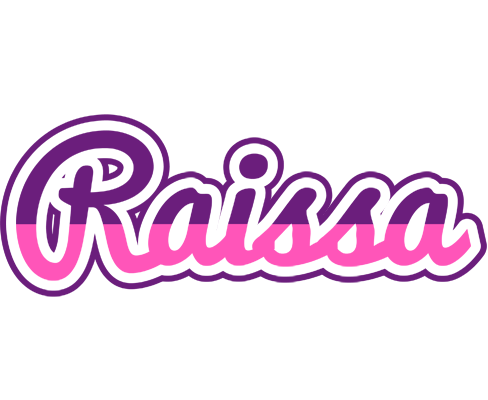 Raissa cheerful logo