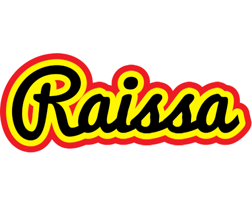 Raissa flaming logo