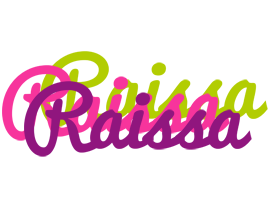 Raissa flowers logo