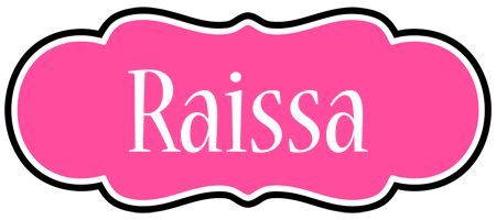 Raissa invitation logo