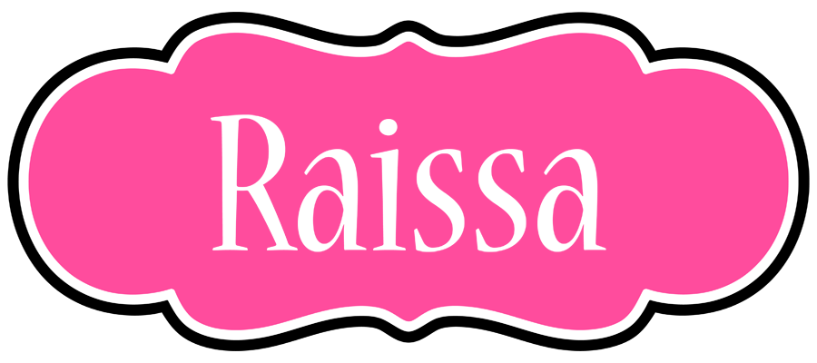Raissa invitation logo