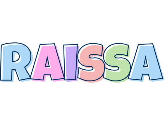 Raissa pastel logo