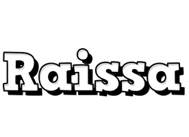 Raissa snowing logo