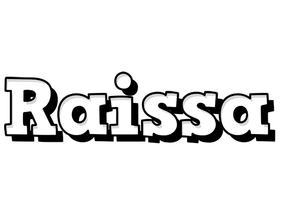 Raissa snowing logo