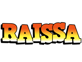 Raissa sunset logo