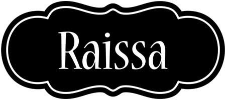 Raissa welcome logo