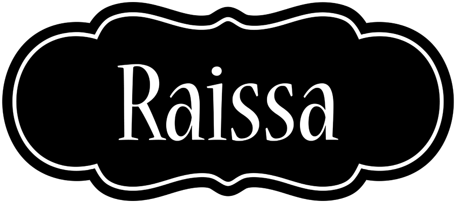 Raissa welcome logo