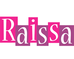 Raissa whine logo