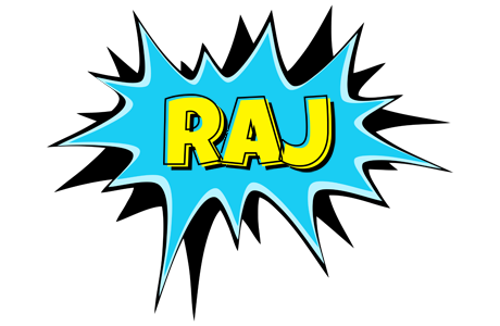 Raj amazing logo