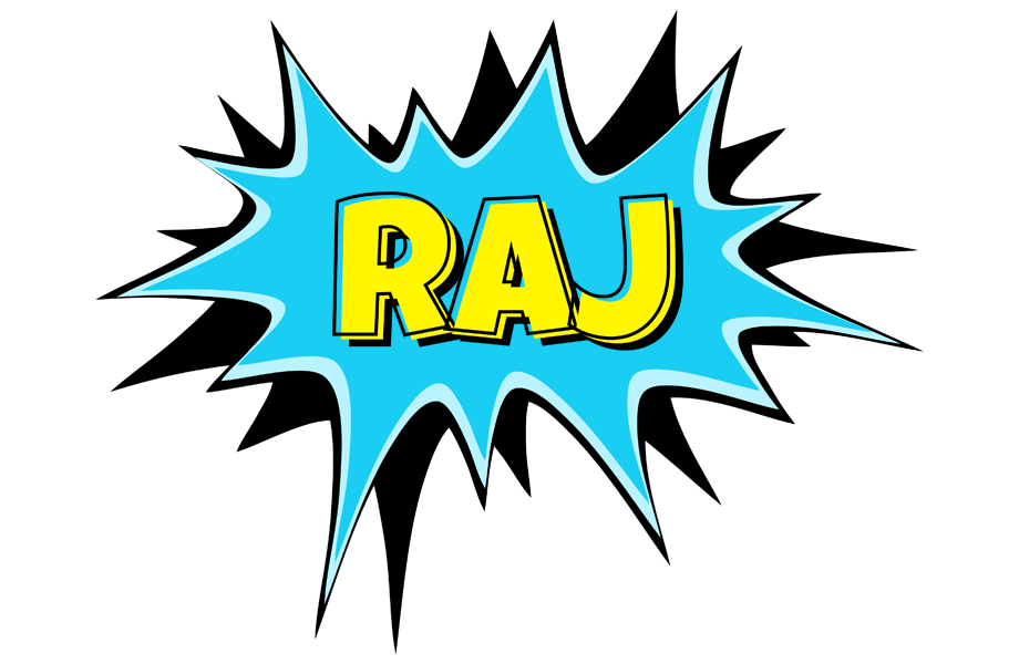 Raj amazing logo
