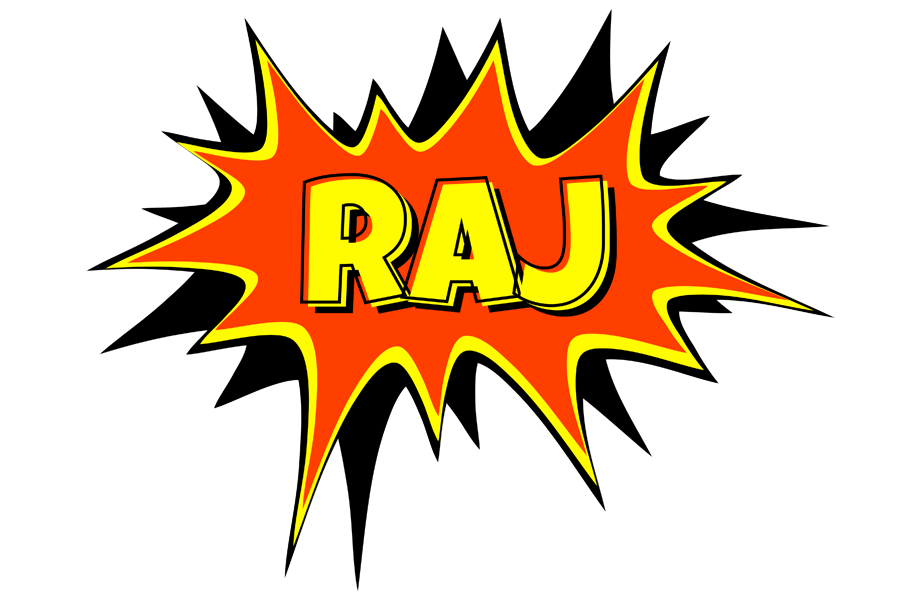 Raj bazinga logo