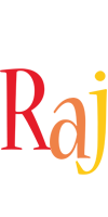 Raj birthday logo