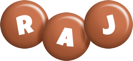 Raj candy-brown logo