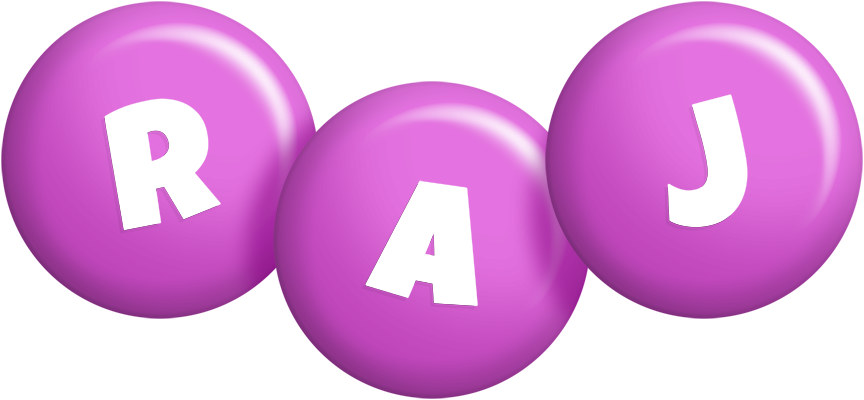 Raj candy-purple logo