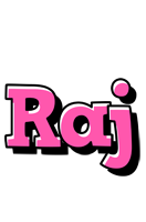 Raj girlish logo
