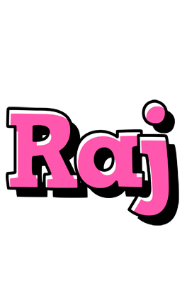 Raj girlish logo