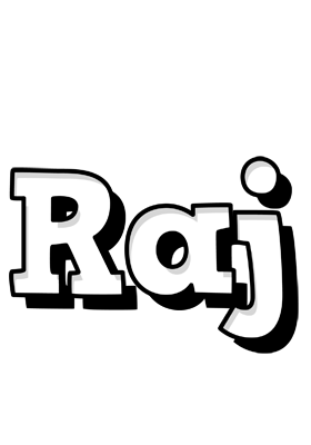 Raj snowing logo