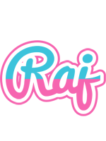 Raj woman logo