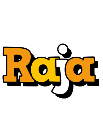 Raja cartoon logo