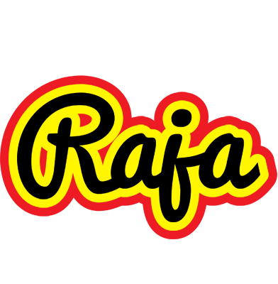 Raja flaming logo