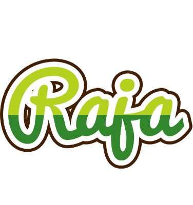 Raja golfing logo