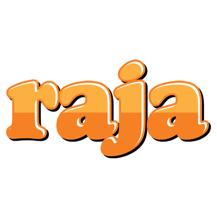 Raja orange logo