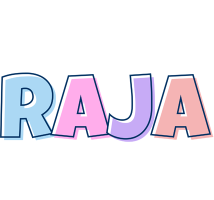 Raja pastel logo
