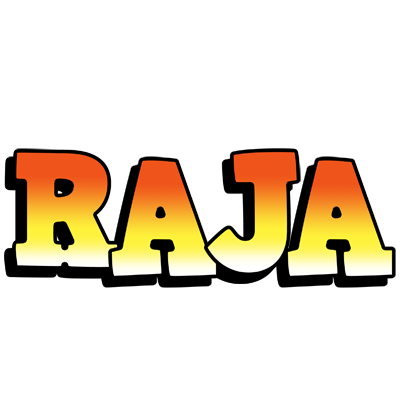 Raja sunset logo