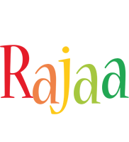 Rajaa birthday logo