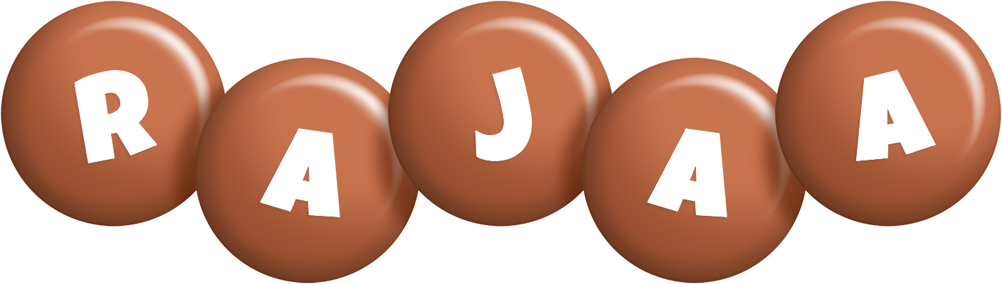 Rajaa candy-brown logo