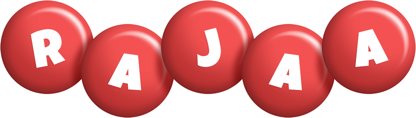 Rajaa candy-red logo