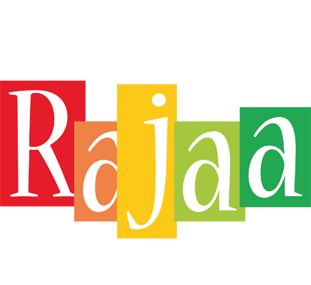 Rajaa colors logo