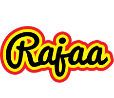 Rajaa flaming logo