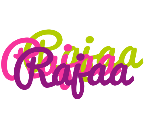Rajaa flowers logo