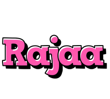 Rajaa girlish logo