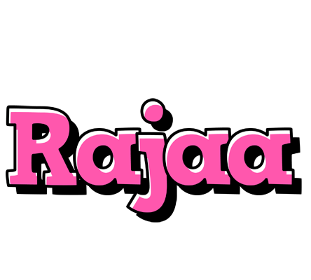 Rajaa girlish logo