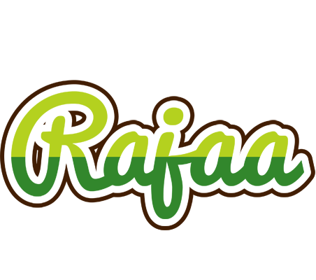 Rajaa golfing logo