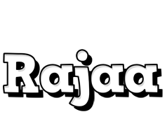 Rajaa snowing logo