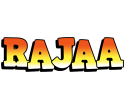 Rajaa sunset logo