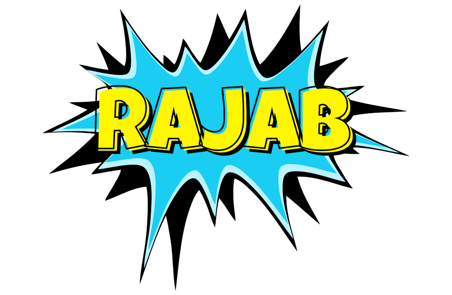 Rajab amazing logo