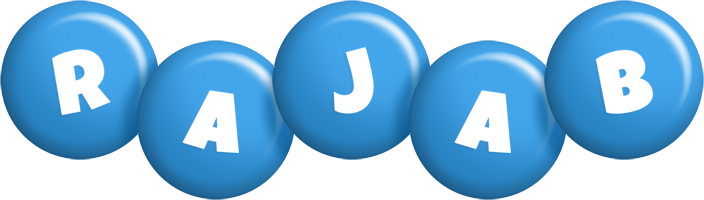 Rajab candy-blue logo