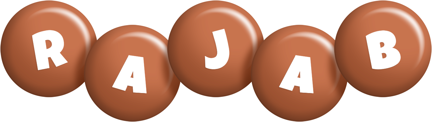 Rajab candy-brown logo