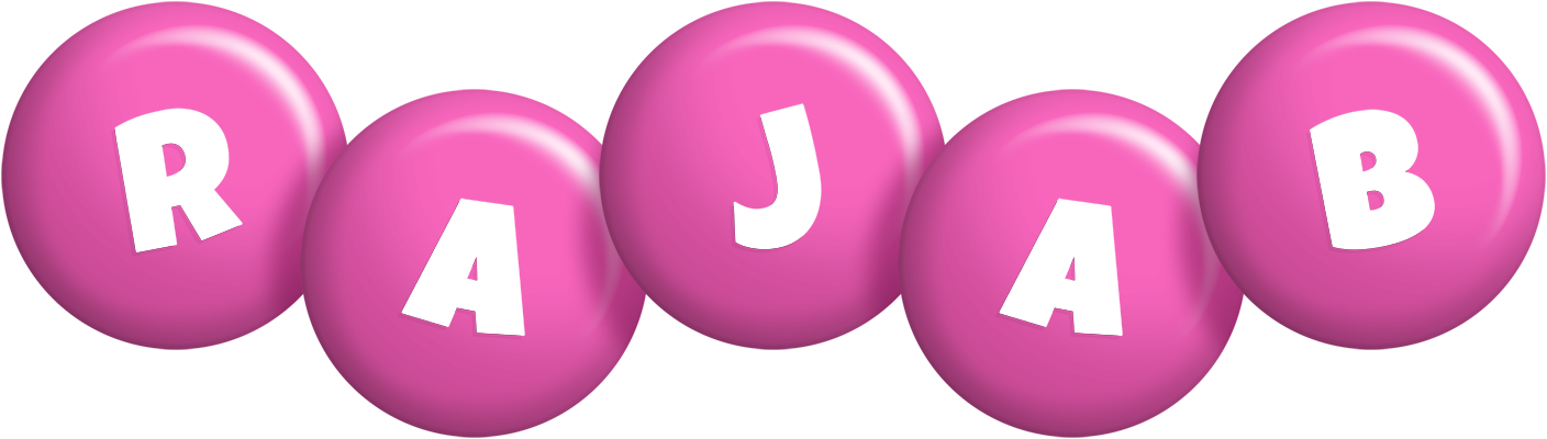 Rajab candy-pink logo