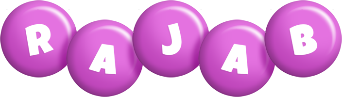 Rajab candy-purple logo