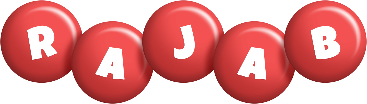 Rajab candy-red logo